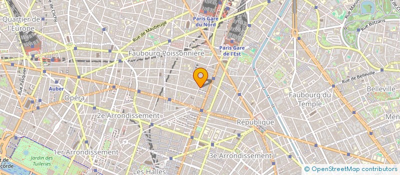 localisation de l'entreprise SOC PLAGE 50 à PARIS