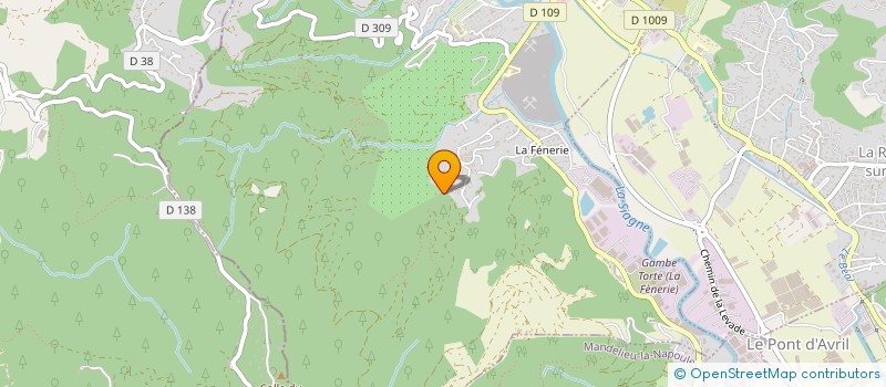 localisation de l'entreprise SOC PLANITEC  PEGOMAS