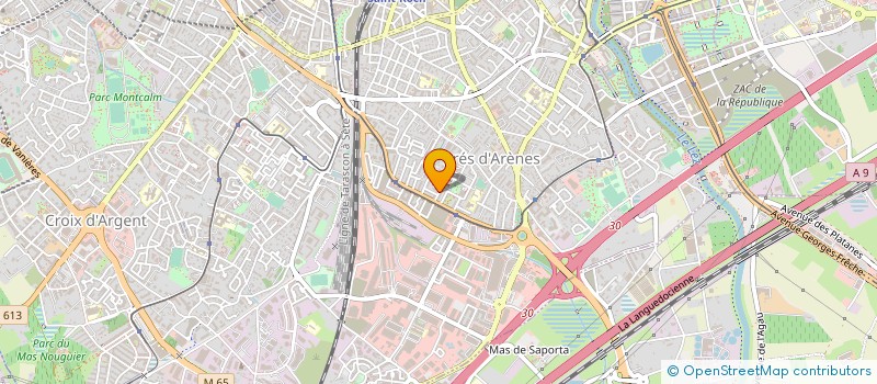 localisation de l'entreprise SOC PLAQUISTE PROF (S P P ) à MONTPELLIER