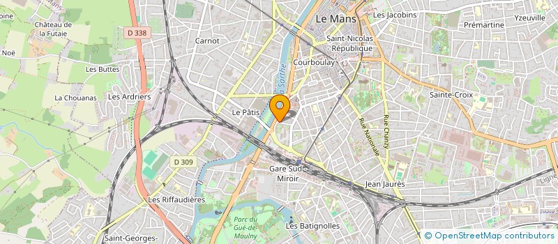 localisation de l'entreprise SOC PLASTIWELD ART PLASTIQUE à LE MANS