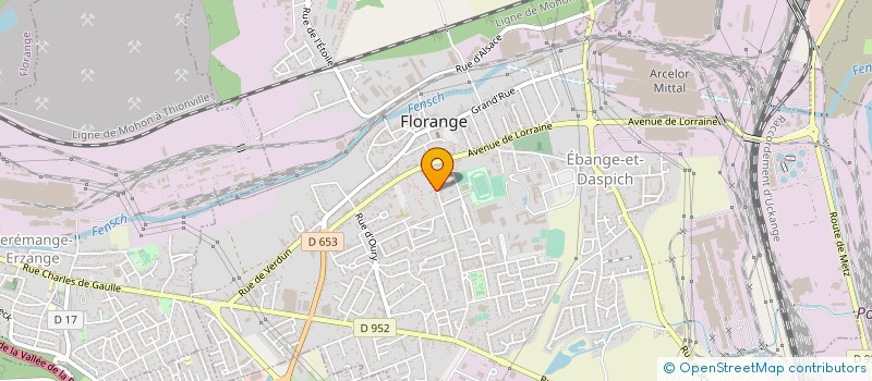 localisation de l'entreprise SOC POLACCI ET FILS à FLORANGE