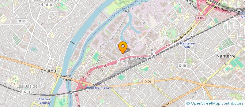 localisation de l'entreprise SOC POLDOR à NANTERRE