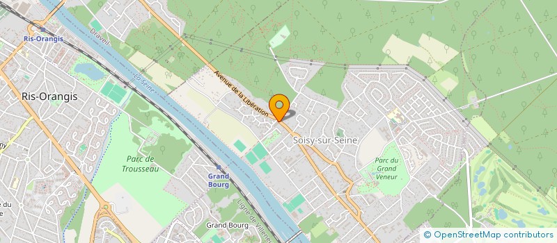 localisation de l'entreprise SOC PORSEC à SOISY-SUR-SEINE
