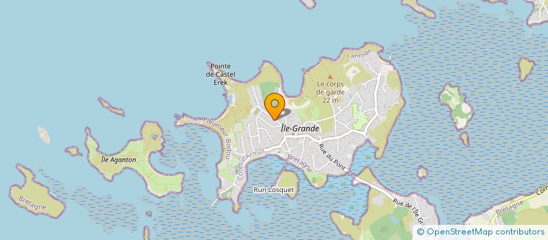 localisation de l'entreprise SOC PORT PLAISANCE TREBEURDEN à TREBEURDEN