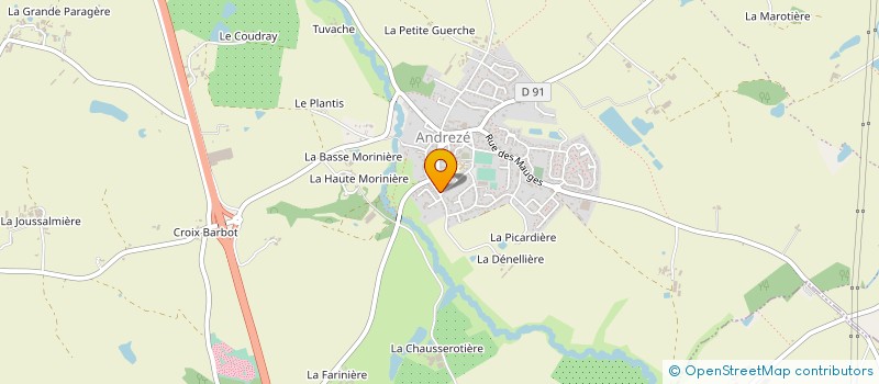 localisation de l'entreprise SOC PORTEFEUILLE JEAN CHUPIN à BEAUPREAU-EN-MAUGES