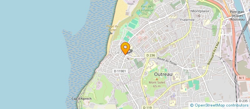localisation de l'entreprise SOC PORTELOISE PAPIERS PEINTS à LE PORTEL
