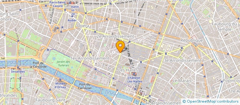 localisation de l'entreprise SOC POSEUR MENUISERIE BATIMENT à PARIS