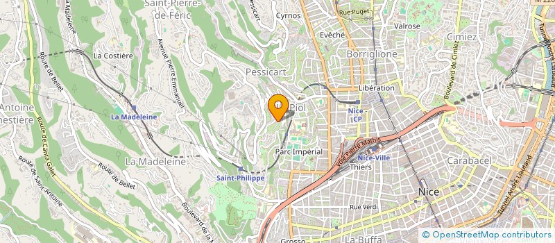 localisation de l'entreprise SOC POSTORPOSTES-IVALDI à NICE
