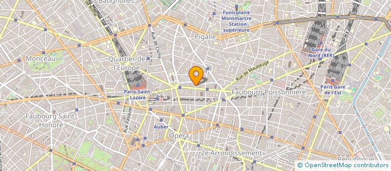 localisation de l'entreprise SOC POUR ADMINIS ET GESTION ENTREPRISES  PARIS