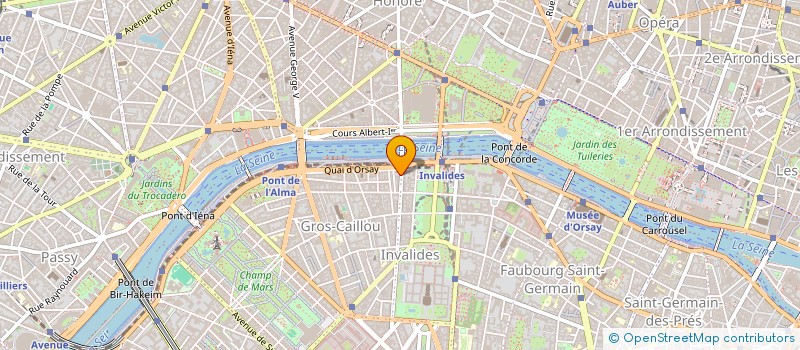 localisation de l'entreprise SOC POUR CONSTR MATER FLUVIAL  PARIS