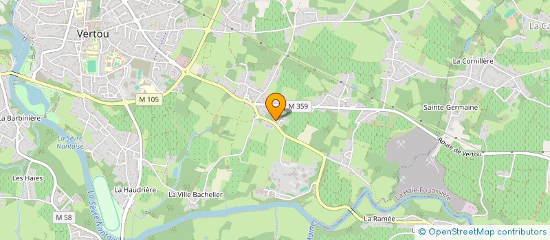 localisation de l'entreprise SOC POUR DES REALISATIONS IMMOBILIERES  VERTOU