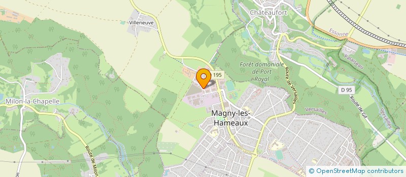 localisation de l'entreprise SOC POUR LA RESTAURATION DIFFEREE à MAGNY-LES-HAMEAUX