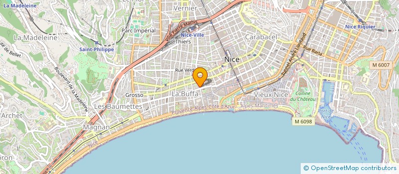 localisation de l'entreprise SOC POUR LE BUREAU ET SON ENVIRONNE NICE à NICE