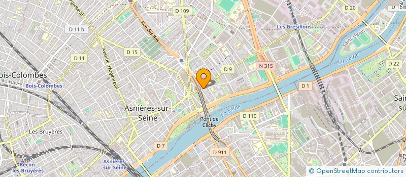 localisation de l'entreprise SOC POUR LE DEVELOPPEMENT DE L INDUSTRIE à ASNIERES-SUR-SEINE