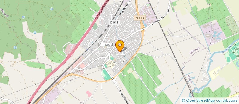 localisation de l'entreprise SOC POUR LE DEVELOPPEMENT DES SPORTS à MILHAUD