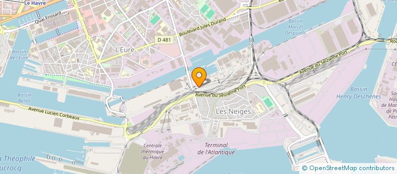 localisation de l'entreprise SOC POUR REALISATION TOUTES ASSURANCES à LE HAVRE