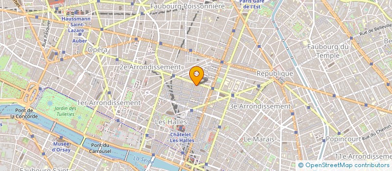 localisation de l'entreprise SOC PRACO GEFICO  PARIS