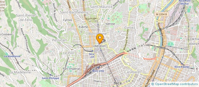 localisation de l'entreprise SOC PRAXIS PLUS à NICE