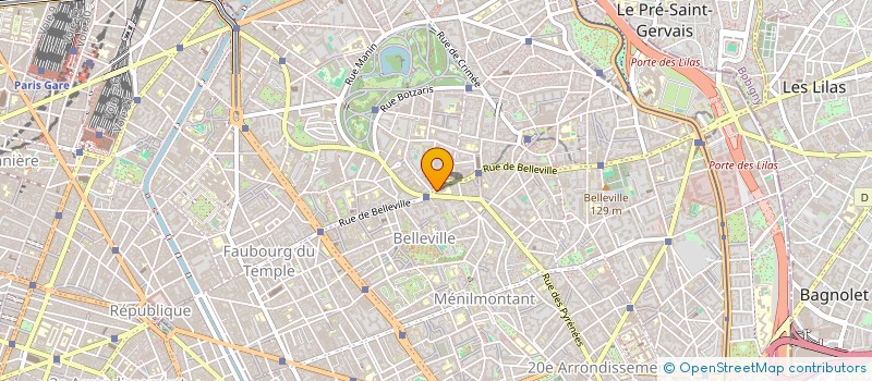 localisation de l'entreprise SOC PRESSING 98  PARIS