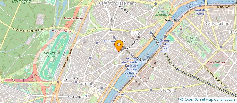 localisation de l'entreprise SOC PRESTATION GENERAL SERVIC INFORMATIQ à PARIS