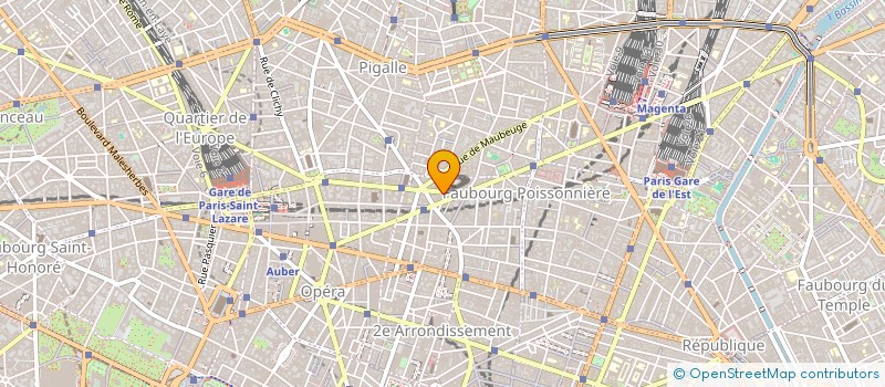 localisation de l'entreprise SOC PRESTATIONS  PARIS