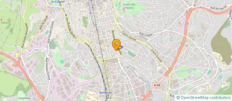 localisation de l'entreprise SOC PRESTATIONS ET DESSIN INDUSTRIEL à SAINT-ETIENNE