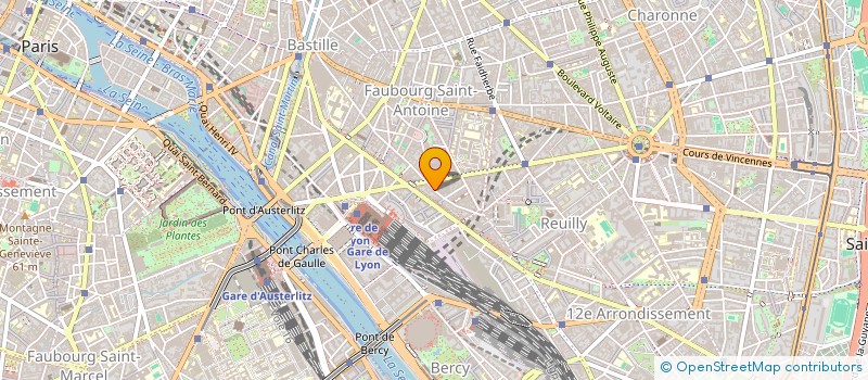 localisation de l'entreprise SOC PRESTATIONS FUNERAIRES ET MARBRERIE à PARIS