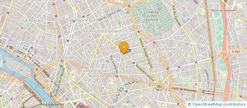 localisation de l'entreprise SOC PRESTATIONS PRESSE AUDIOVISUEL  PARIS