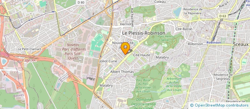 localisation de l'entreprise SOC PRESTONET à LE PLESSIS ROBINSON