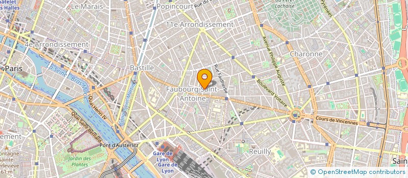 localisation de l'entreprise SOC PREV ECONO FINAN PR INFORM  PARIS