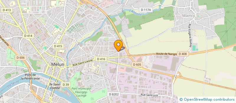 localisation de l'entreprise SOC PREVOYANCE SECOURS MUT MEDECINS S-M à MELUN