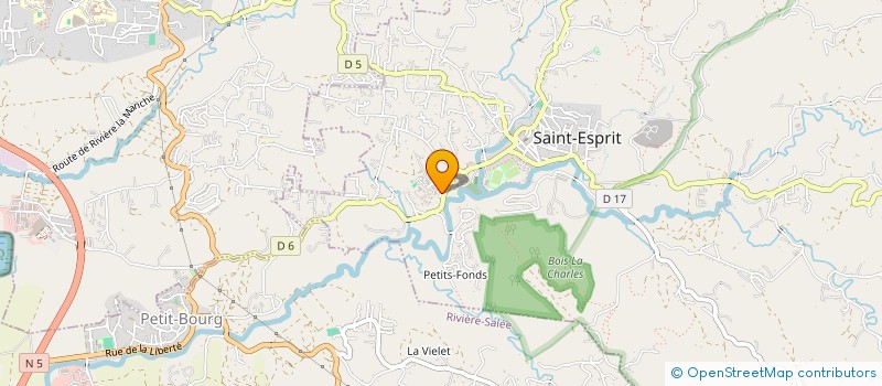 localisation de l'entreprise SOC PRIGA à SAINT-ESPRIT