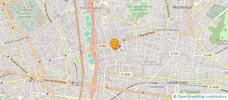 localisation de l'entreprise SOC PRIMO PLASTIQUES à MONTREUIL