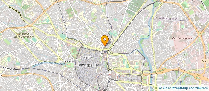 localisation de l'entreprise SOC PRIVE GARDIENNAGE ET DE SURVEILLANCE à MONTPELLIER