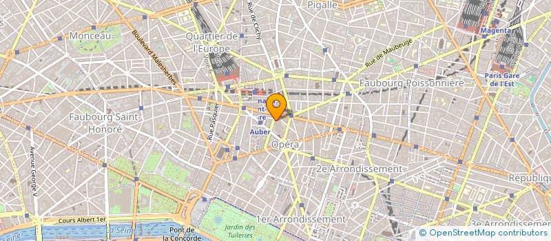 localisation de l'entreprise SOC PRIVEE D'EXPLOITATION REST LYRIQUE  PARIS