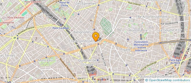 localisation de l'entreprise SOC PRIVEE OMNI TECHNIQUE SECURITE  PARIS