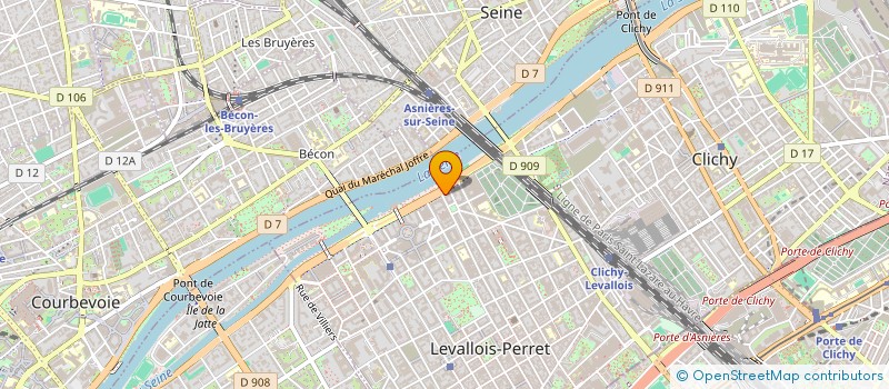 localisation de l'entreprise SOC PROCTER GAMBLE INTERN INSUR COMPANY à LEVALLOIS-PERRET