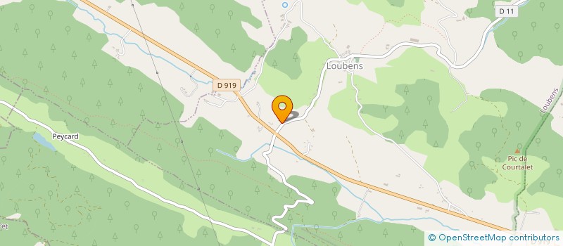 localisation de l'entreprise SOC PROD ENERGIE ELECTRIQUE CAMPCARDOS à LOUBENS