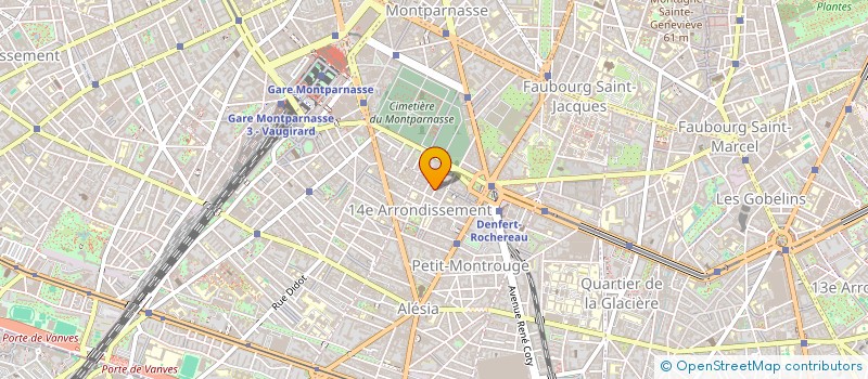 localisation de l'entreprise SOC PRODUCT ARTISTIQ GRAPHIQ EUROPEENNE  PARIS