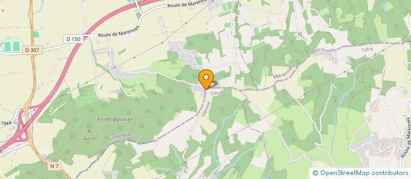 localisation de l'entreprise SOC PRODUITS CHIMIQUES L BOUVARD ET CIE  SAINT SYMPHORIEN D'OZON