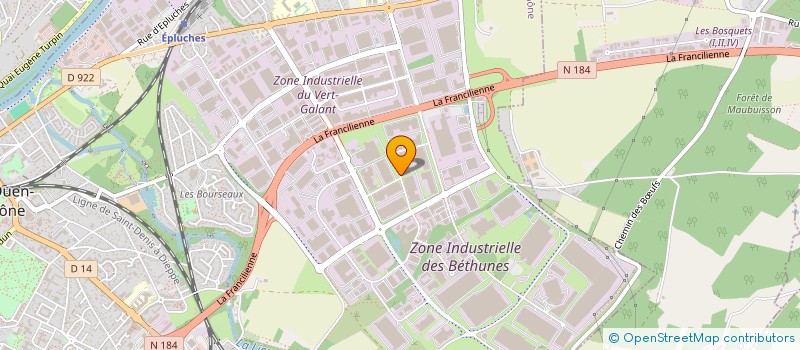 localisation de l'entreprise SOC PROF CABLAGE ET MONTAGE SERVICES à SAINT-OUEN-L'AUMONE
