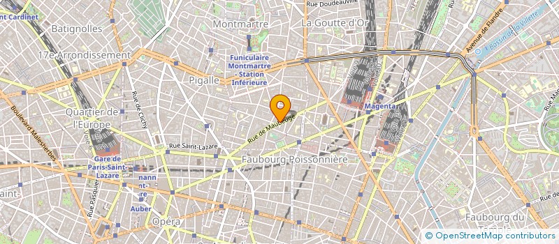 localisation de l'entreprise SOC PROF DE CONSTRUCTION à PARIS