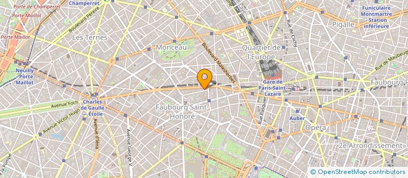 localisation de l'entreprise SOC PROJECTION ET ETUDES FINANCIERES  PARIS