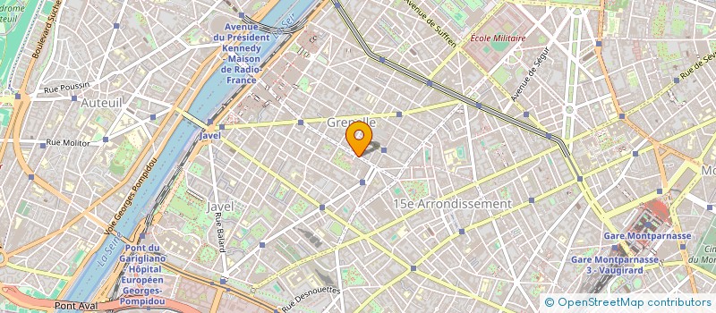 localisation de l'entreprise SOC PROMEDIT à PARIS
