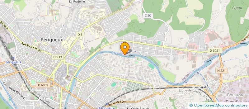 localisation de l'entreprise SOC PROMO EXPLOI INGENI DEPART MEDICAUX à TRELISSAC