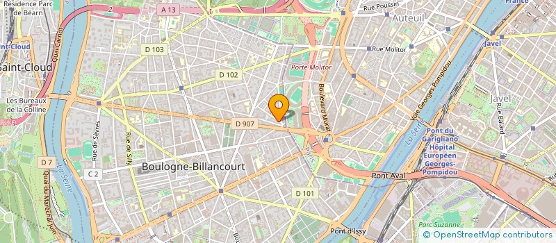 localisation de l'entreprise SOC PROMO PARTICIP RECHERCHES IMMOBILIER à BOULOGNE-BILLANCOURT