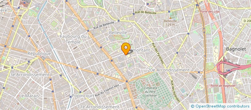 localisation de l'entreprise SOC PROMOTION COMMERCE IMMOBILIER  PARIS