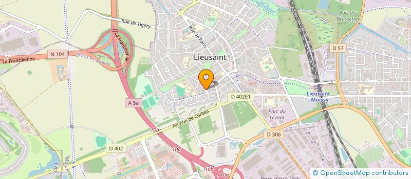 localisation de l'entreprise SOC PROMOTION ET CONSTRUCT IMMOBILIERE  LIEUSAINT