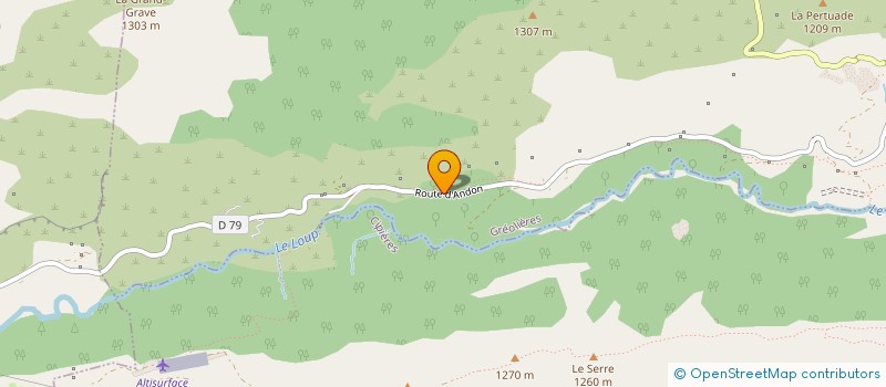 localisation de l'entreprise SOC PROMOTION ET ETUDES PEYMEI à GREOLIERES