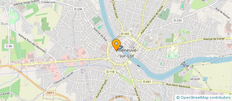 localisation de l'entreprise SOC PROMOTION ET PRESTATIONS DE SERVICES à VILLENEUVE-SUR-LOT